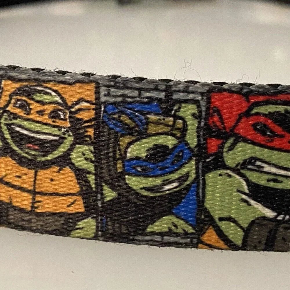 Teenage Mutant Ninja Turtles TMNT Belt w Buckle Youth Medium 24